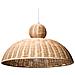 Lampadario Suerte Rattan Naturale - Foto miniatura 4