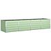 Fioriera Verde Pastello 195 x 100 x 45 cm Acciaio zincato - Foto miniatura 1