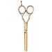 Forbici Professionali Da Filatura 38 Denti 5,5 Pollici, Gold - Foto miniatura 1