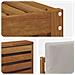 Set divani con cuscino 6 pcs Grigio Naturale e Chiaro - Foto miniatura 6