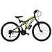 Bici Da Uomo Mtb Full Suspension Mountain Bike Cl26 Misura 26 Cambio 18v Colorado Doppia Ammortizzata - 46 Nero Giallo Fluo Opaco - Foto miniatura 1