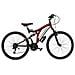 Bici Da Uomo Mtb Full Suspension Mountain Bike Cl26 Misura 26 Cambio 18v Colorado Doppia Ammortizzata - 46 Nero Giallo Fluo Opaco - Foto miniatura 2