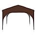 Tenda per feste a pop-up 290 x 290 x 245 cm Marrone - Foto miniatura 6