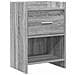 Comodini Sonoma grigio 40 x 30 x 60 cm Legno ingegnerizzato - Foto miniatura 1