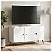 Mobile TV Bianco 99 x 34,5 x 50 cm Legno ingegnerizzato - Foto miniatura 4