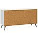 Mobile TV Bianco 99 x 34,5 x 50 cm Legno ingegnerizzato - Foto miniatura 8