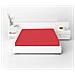 Lenzuolo in jersey 220x200 - Rosso - Con elastico - Alta qualità - Comfort durante il sonno - Foto miniatura 1