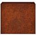 Vaso da giardino 2 pz Ruggine 60 x 30 x 50 cm Acciaio Corten - Foto miniatura 5