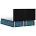 Letto con contenitore e materasso Blu Scuro 140 x 200 cm - Foto miniatura 9