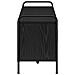 Mobile TV 133 x 33 x 50 cm Rovere Nero Legno ingegnerizzato - Foto miniatura 4