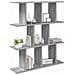 Scaffale da parete Sonoma grigio 102 x 20 x 96 cm - Foto miniatura 3