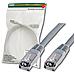 Patch Cable, SFTP, CAT5E, 15M, grey, 15m, Grigio - Foto miniatura 1