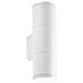 Lampada Da Parete Gun Ap2 Small Bianco Max 2 X 35w Gu10 - 240v - Foto miniatura 4