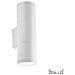 Lampada Da Parete Gun Ap2 Small Bianco Max 2 X 35w Gu10 - 240v - Foto miniatura 1