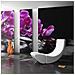Fotomurale - Momento Di Relax: Un'orchidea E Pietre Zen 450x270 Cm - Foto miniatura 1
