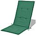 Cuscini per Sedie da Giardino 4 pz Verdi 120x50x4 cm - Foto miniatura 5