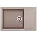 Lavello Easy 310 Granitek 78x50 cm 1 vasca con gocciolatoio Colore Tortora 43 - Foto miniatura 1