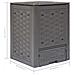 Compostiere Per Giardino 2 Pz Marrone 60x60x83 Cm 600 L - Foto miniatura 4