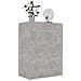Scarpiera Grigio Cemento 60x35x84 cm in Legno Multistrato - Foto miniatura 5