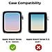 Compatibile Con Apple Osservare 6 Se 5 4 44 Millimetri Paraurti Caso Protettivo Durevole In Gomma Protezione Di Grado Militare In Tpu Flessibile Caduta Shock Proof Resist - 44 Millimetri Nero - Foto miniatura 4
