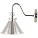 Applique Da Interno A 1 Luce Nichel Lucido, E27 - Foto miniatura 1