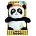 Panda Indiana Borsa Dell'acqua Calda In Peluche + / - 21 Cm - Foto miniatura 1