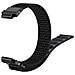 Bracciale Garmin Forerunner 220/230/235/620/630/735xt Nylon Nero - Foto miniatura 7