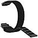 Bracciale Garmin Forerunner 220/230/235/620/630/735xt Nylon Nero - Foto miniatura 9