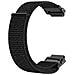 Bracciale Garmin Forerunner 220/230/235/620/630/735xt Nylon Nero - Foto miniatura 3