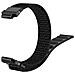 Bracciale Garmin Forerunner 220/230/235/620/630/735xt Nylon Nero - Foto miniatura 4