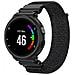 Bracciale Garmin Forerunner 220/230/235/620/630/735xt Nylon Nero - Foto miniatura 5