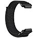 Bracciale Garmin Forerunner 220/230/235/620/630/735xt Nylon Nero - Foto miniatura 1
