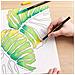 Penne a Pennello Scrittura Calligrafica 10pz Multicolore 1340 - Foto miniatura 3