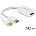 62496 HDMI-A, USB-A Displayport Bianco cavo di interfaccia e adattatore - Foto miniatura 2