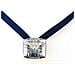 Pendente Da Donna Con Cristallo Di Rocca - Argento Sterling 925 E Tessuto - 195 Mm - Cod. 69 30819 01 500 - Foto miniatura 1