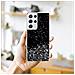 Custodia Compatibile Con Samsung Galaxy S21 Ultra In Nero Con Glitter - Coperchio Protettivo In Silicone Tpu Flessibile Con Glitter Scintillanti - Foto miniatura 7