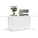 Tavolino da Salotto Bianco 102x55,5x40 cm in Truciolato - Foto miniatura 3