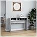 Tavolino Consolle Grigio Sonoma 105x30x80 Cm Legno Multistrato - Foto miniatura 3