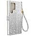 Custodia Per Samsung S23 Ultra Paillette Disco Portafoglio Supporto Argento - Foto miniatura 1