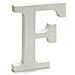 Lettera F Legno Bianco (1,8 X 21 X 17 Cm) (12 Unità) - Foto miniatura 2