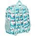 Zaino Scuola Stay Positive Azzurro Bianco (32 X 38 X 12 Cm) - Foto miniatura 2