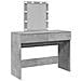 Toeletta Con Led Grigio Cemento 100x40x130 Cm - Foto miniatura 2