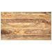 Piano Per Tavolo 100x60x3,8cm Rettangolare Legno Massello Mango - Foto miniatura 1