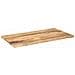 Piano Per Tavolo 100x60x3,8cm Rettangolare Legno Massello Mango - Foto miniatura 2