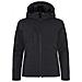 Padded Hoody Softshell Ladies Nero S - Foto miniatura 1