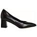 Black Leather Classic Closed Pumps High Scarpe Con Tacco Pelle Scarpe Donna Nero Eu 36, 1-22435-41 003 - Foto miniatura 2