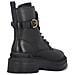 Mia Ankle Boot Stivaletti Pelle Di Mucca Scarpe Donna Nero Eu 39, Pinsd047p00-z99 - Foto miniatura 3