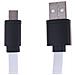 Cavo Micro Usb To Usb Bianco /nero 100x1 Cm. Colore Nero - Foto miniatura 2