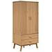 Armadio OLDEN Marrone 76,5x53x172 cm in Legno Massello di Pino - Foto miniatura 1