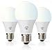 Confezione Da 3 Lampadine A Forma Di Candela In Plastica Led Wi-fi 9w 806lm E27, Bianco - Foto miniatura 3